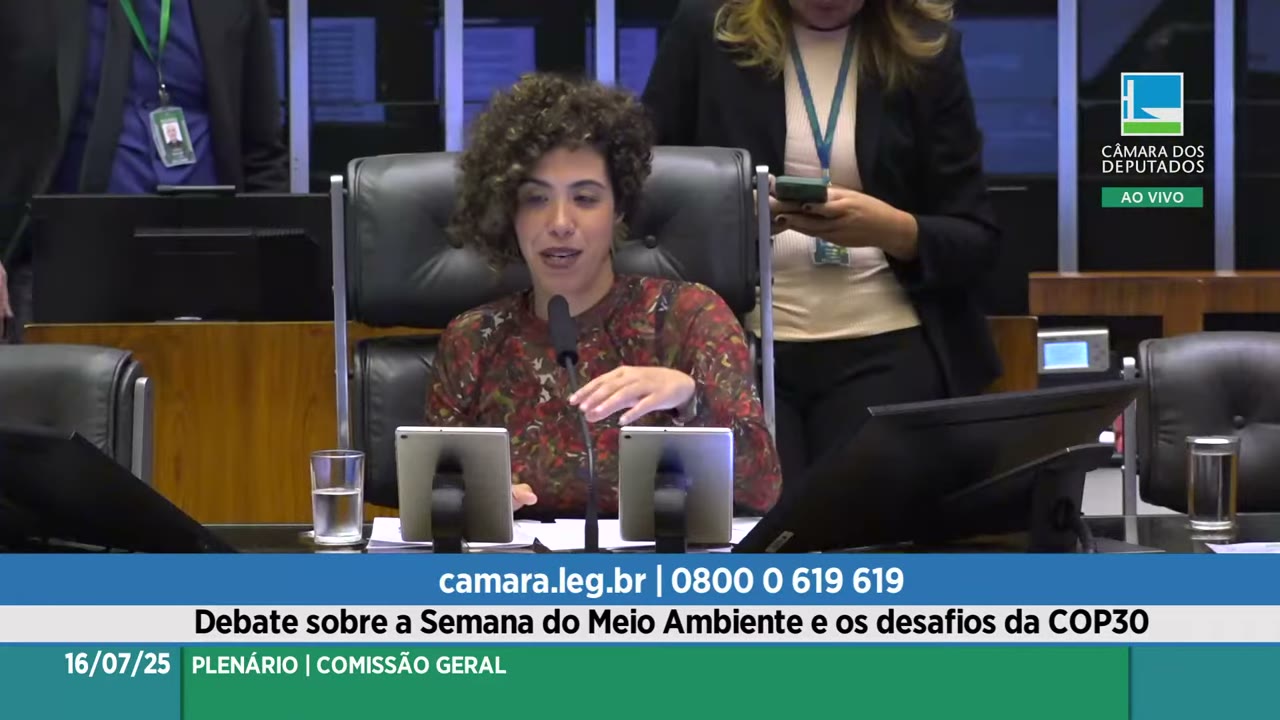 Vídeo do evento em 1:30:48