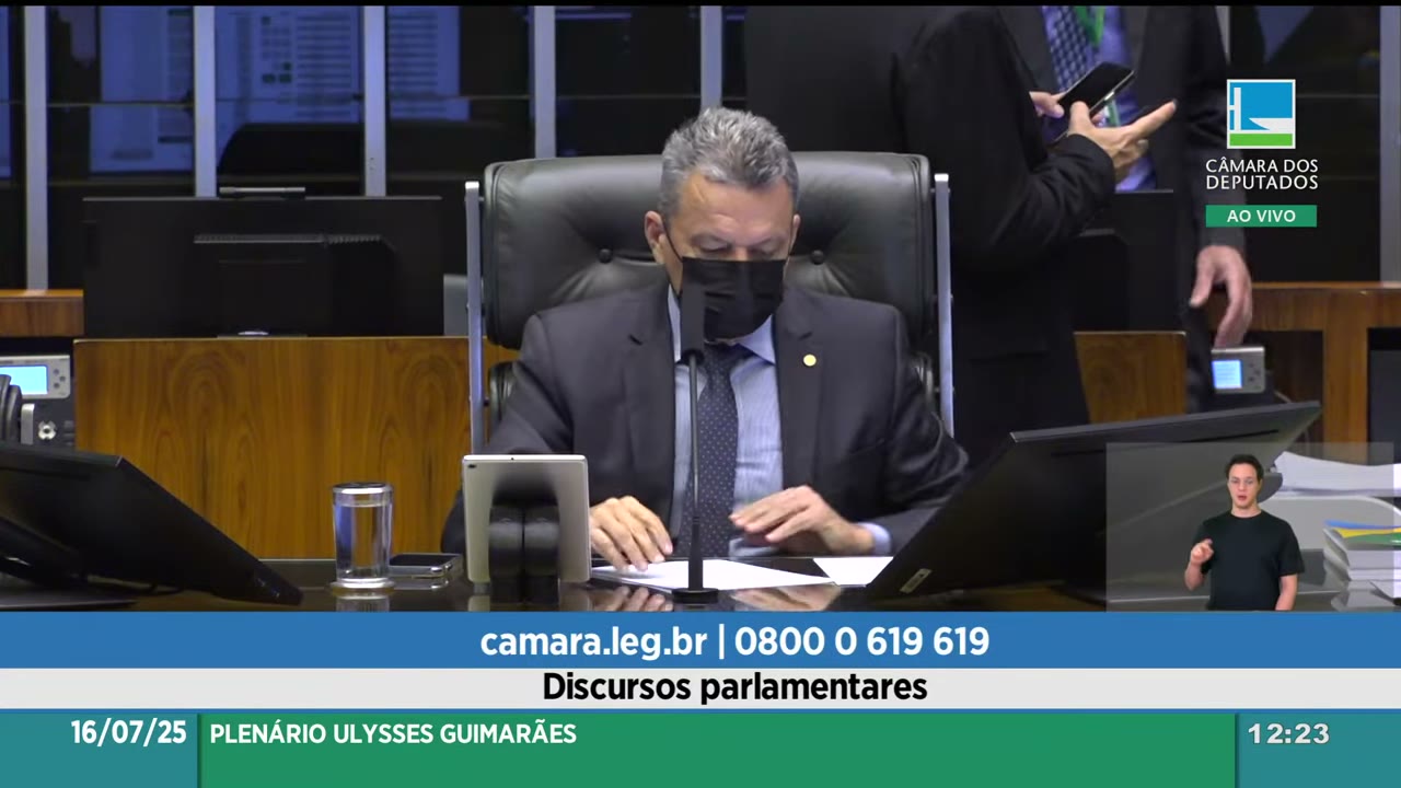 Vídeo do evento em 12:50