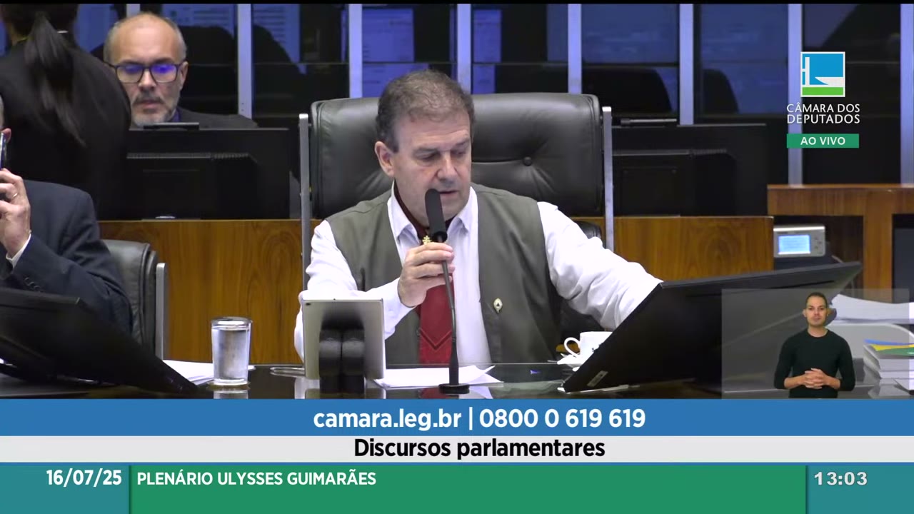 Vídeo do evento em 53:42