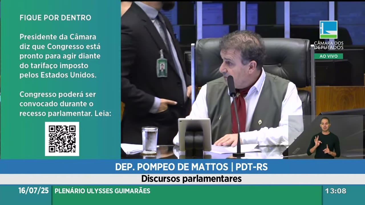 Vídeo do evento em 58:04