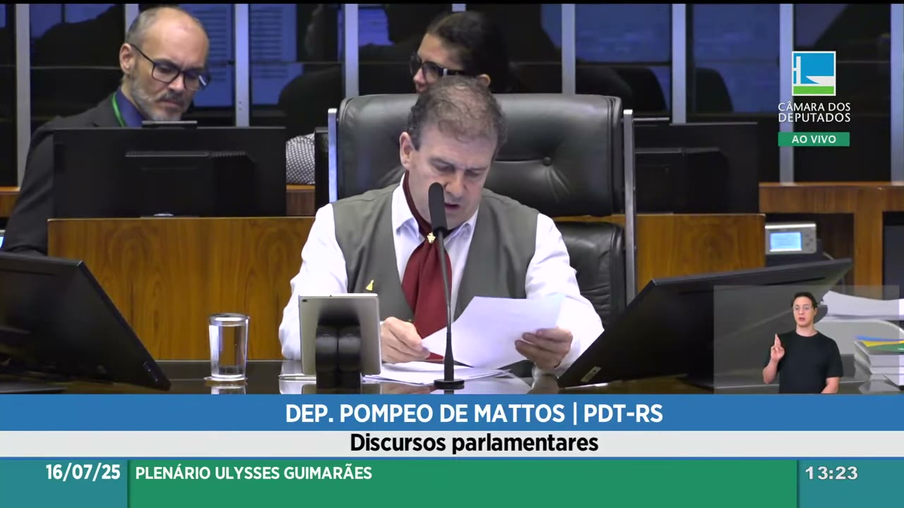 Vídeo do evento em 1:13:11