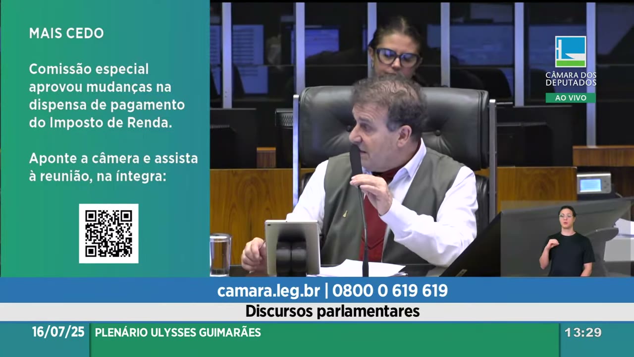 Vídeo do evento em 1:19:46
