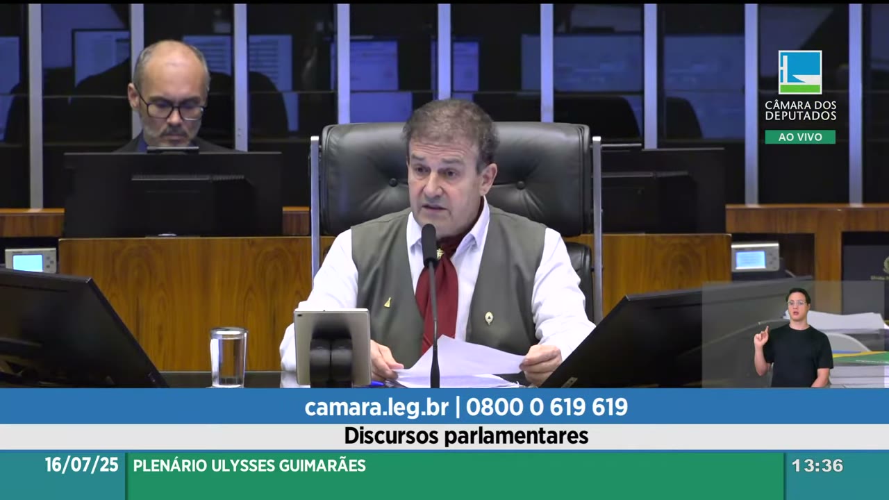 Vídeo do evento em 1:25:56