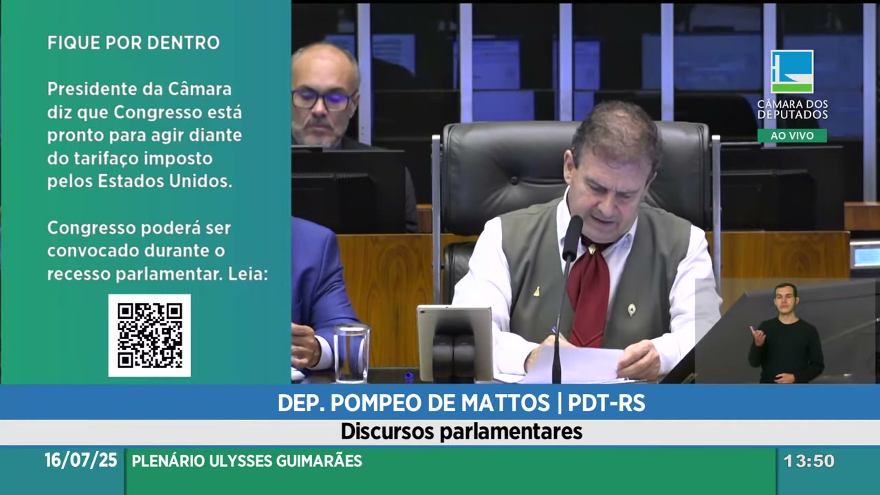 Vídeo do evento em 1:39:55