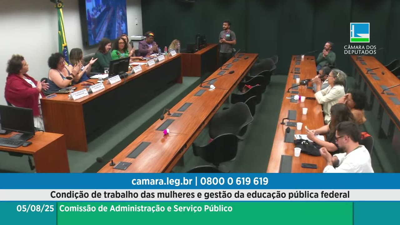 Vídeo do evento em 1:38:41