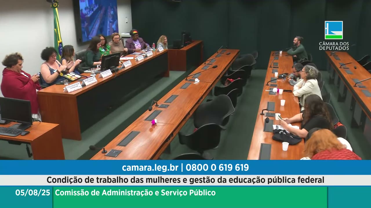 Vídeo do evento em 1:45:20