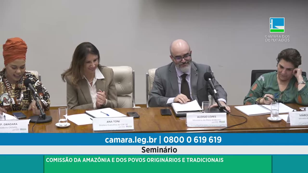 Vídeo do evento em 1:03:23