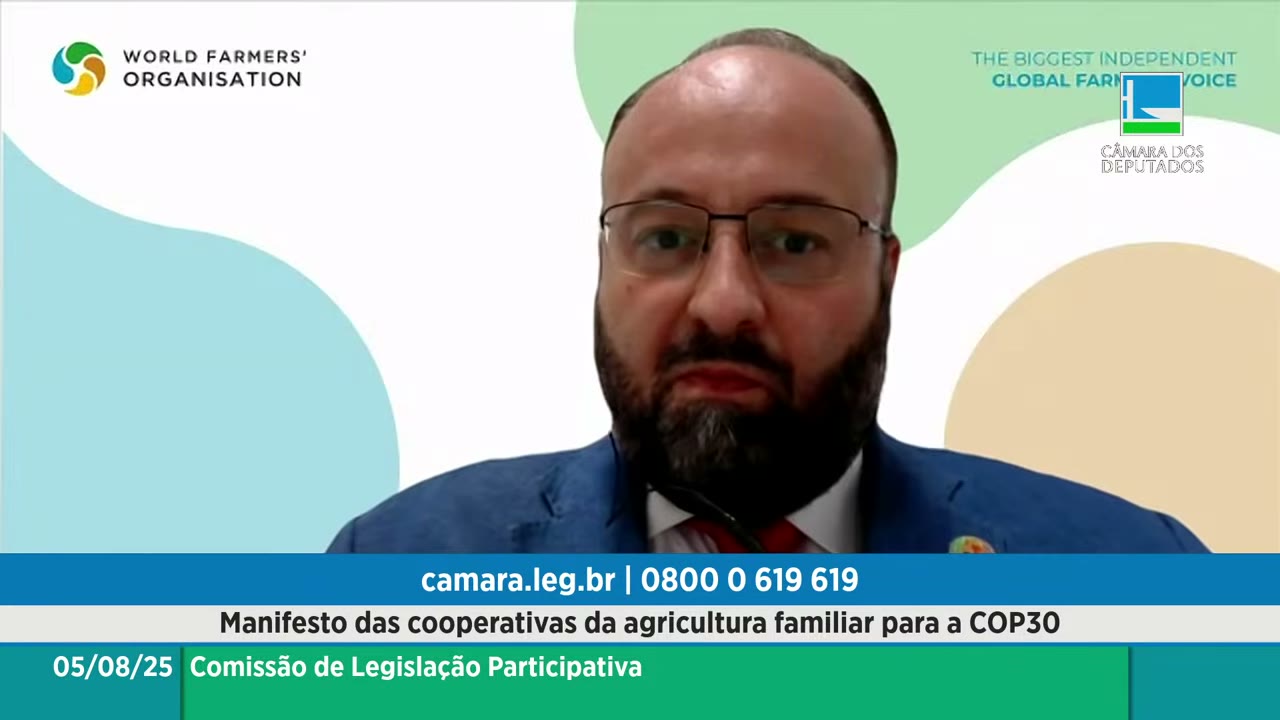 Vídeo do evento em 46:29