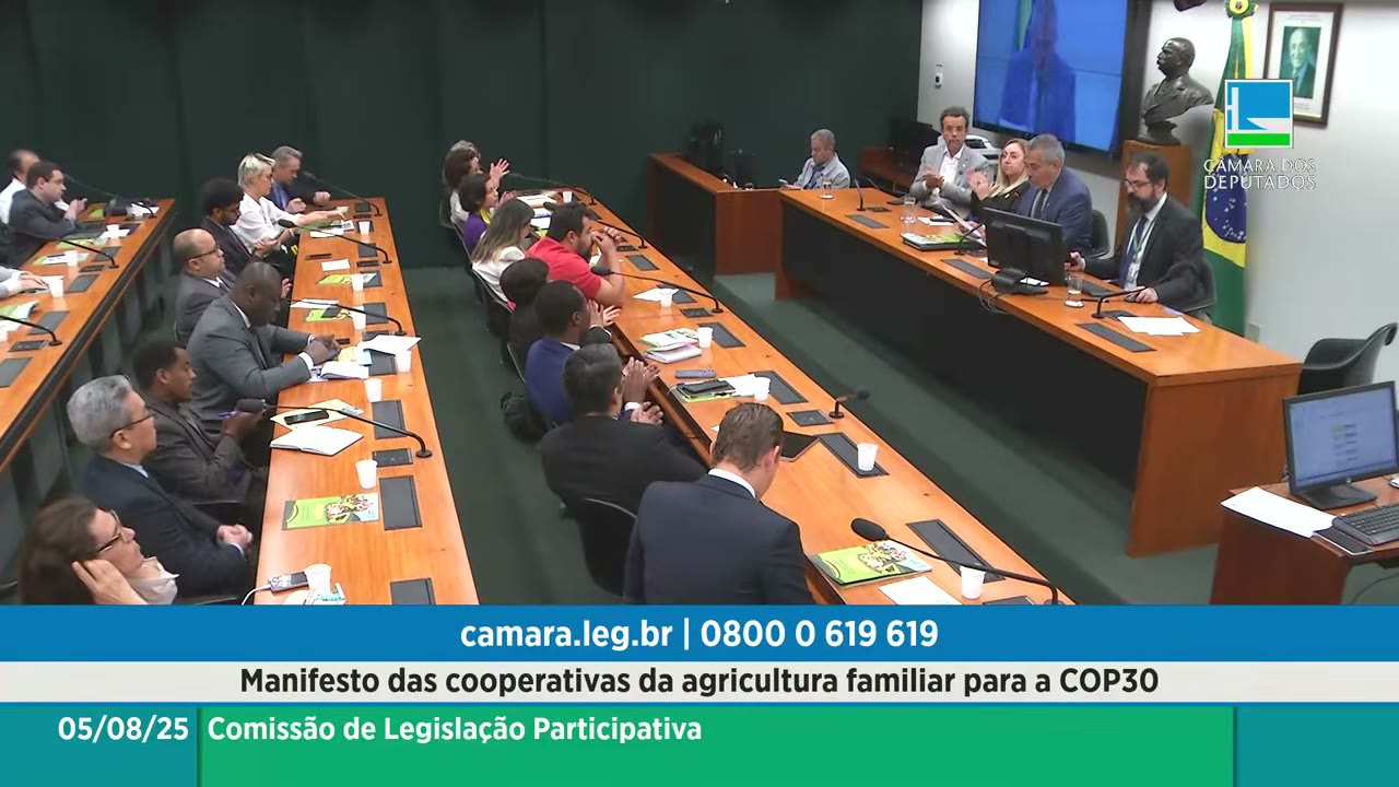 Vídeo do evento em 1:09:18