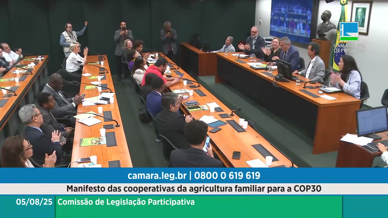 Vídeo do evento em 2:04:21