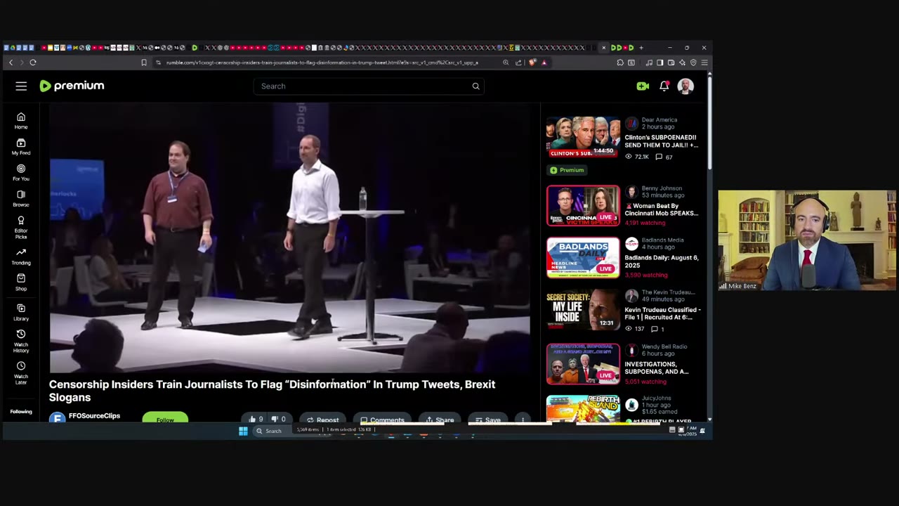 Vídeo do evento em 1:50:54