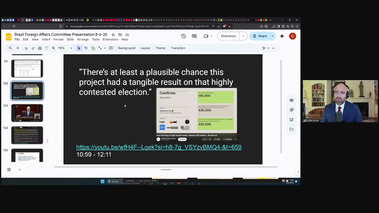 Vídeo do evento em 3:03:33