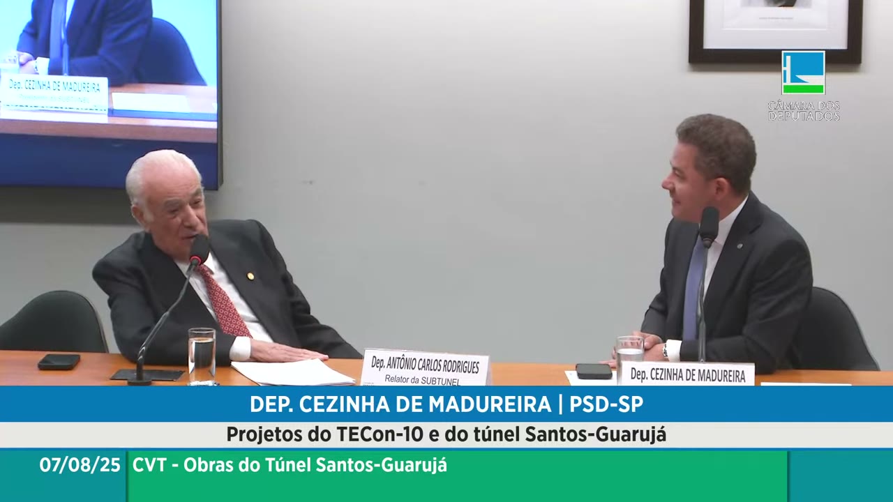 Vídeo do evento em 1:02:49