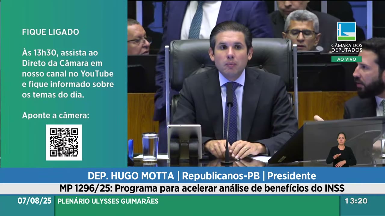 Vídeo do evento em 55:46
