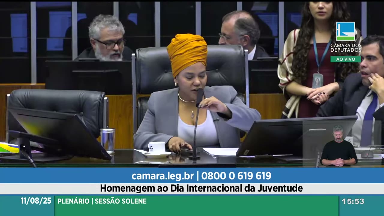 Vídeo do evento em 47:12