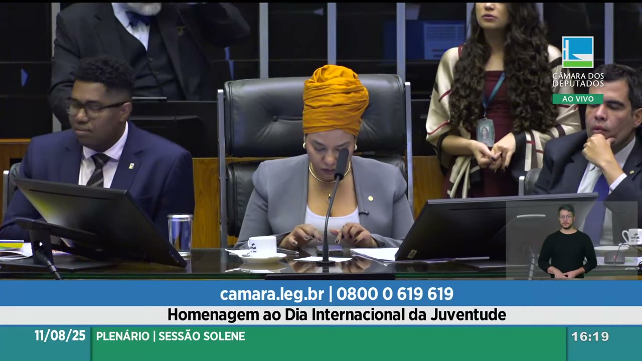 Vídeo do evento em 1:12:33