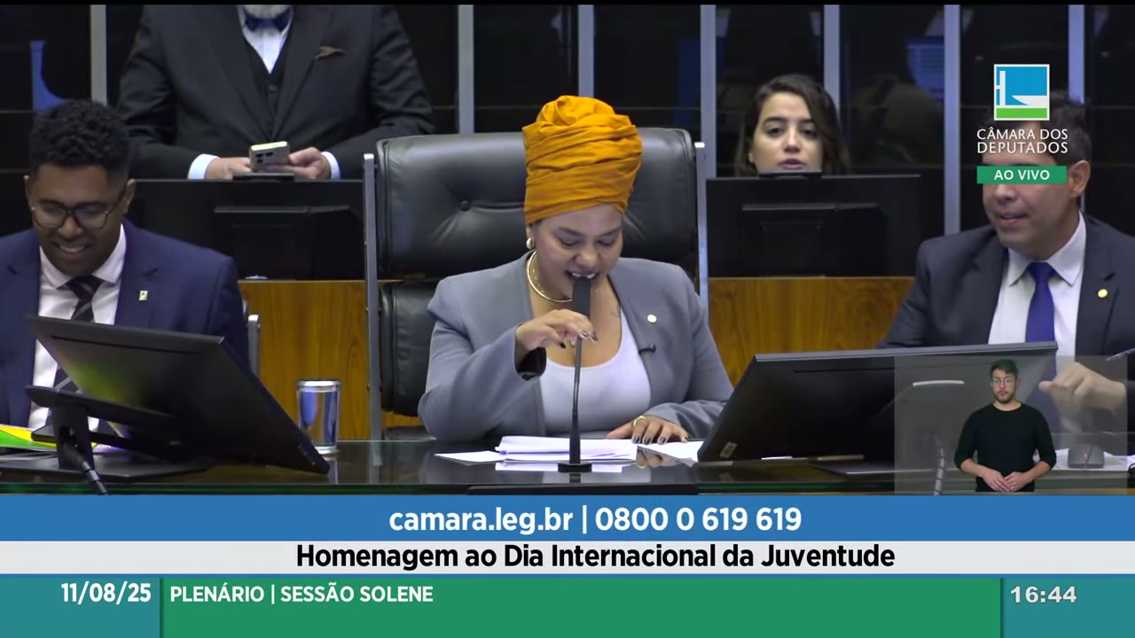 Vídeo do evento em 1:38:10
