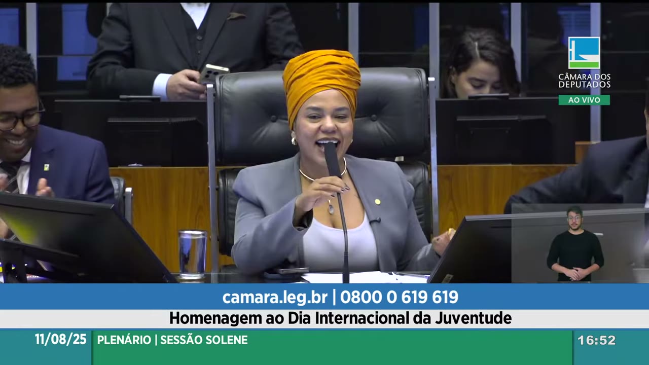 Vídeo do evento em 1:45:27