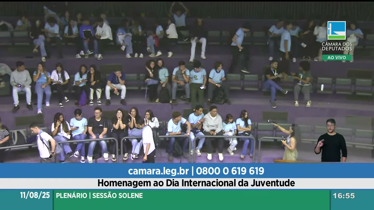 Vídeo do evento em 1:48:47