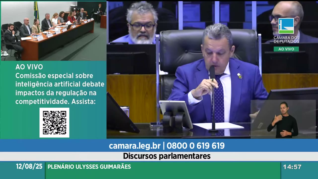 Vídeo do evento em 55:06