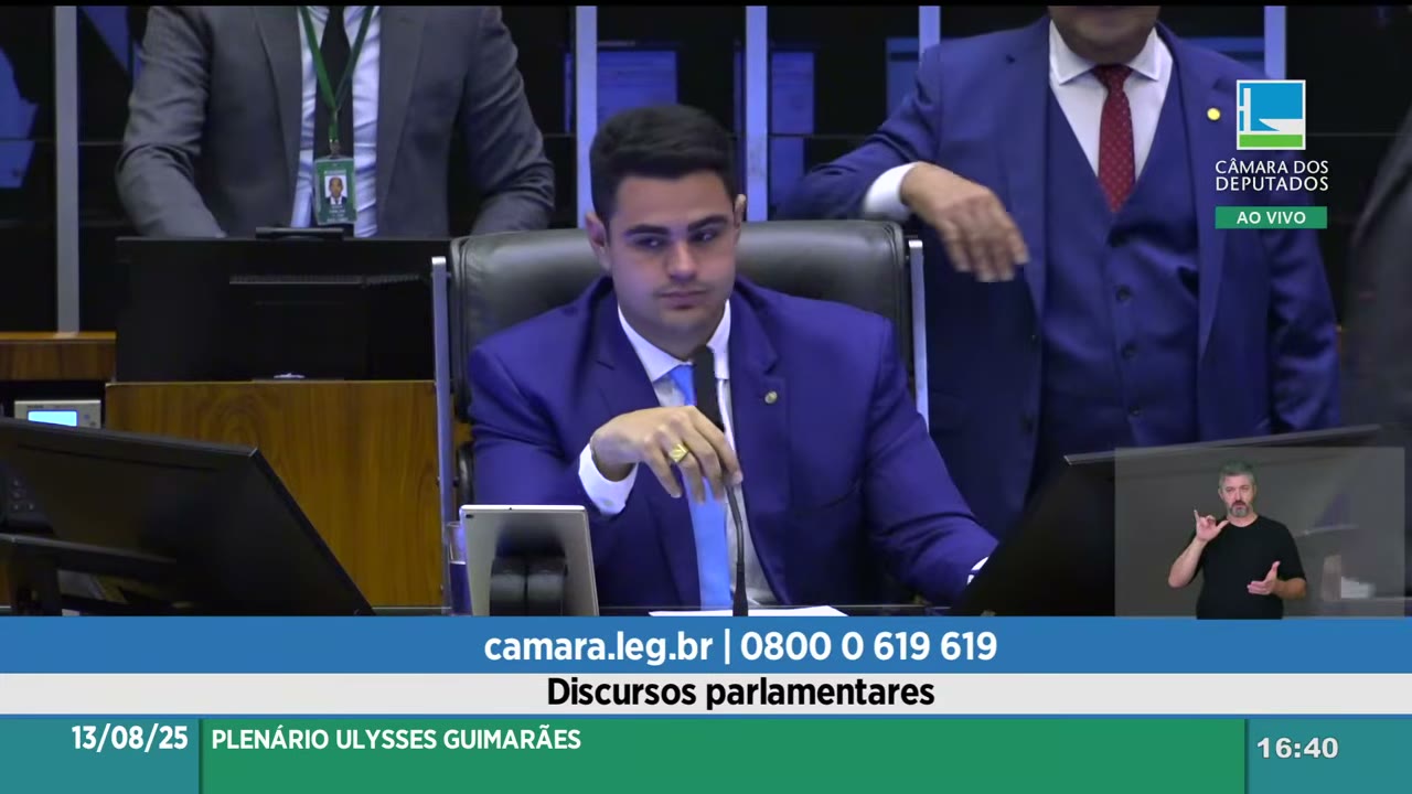 Vídeo do evento em 2:35:11
