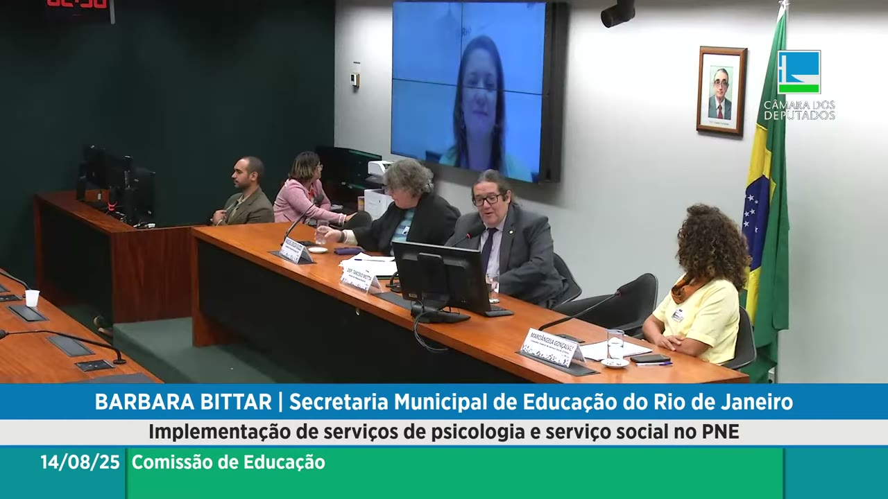 Vídeo do evento em 1:41:05