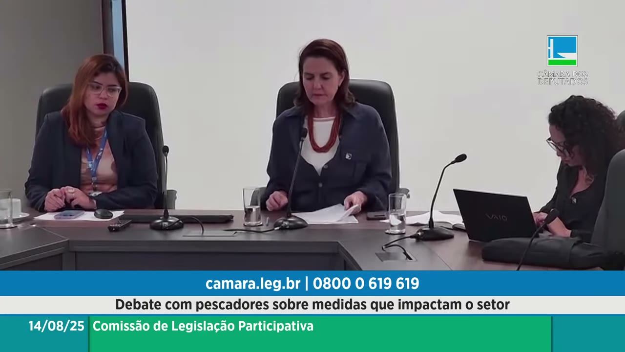 Vídeo do evento em 1:01:40