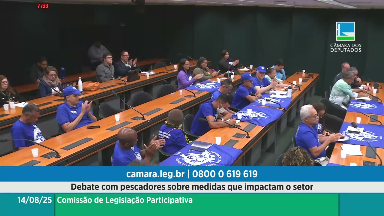 Vídeo do evento em 1:35:06