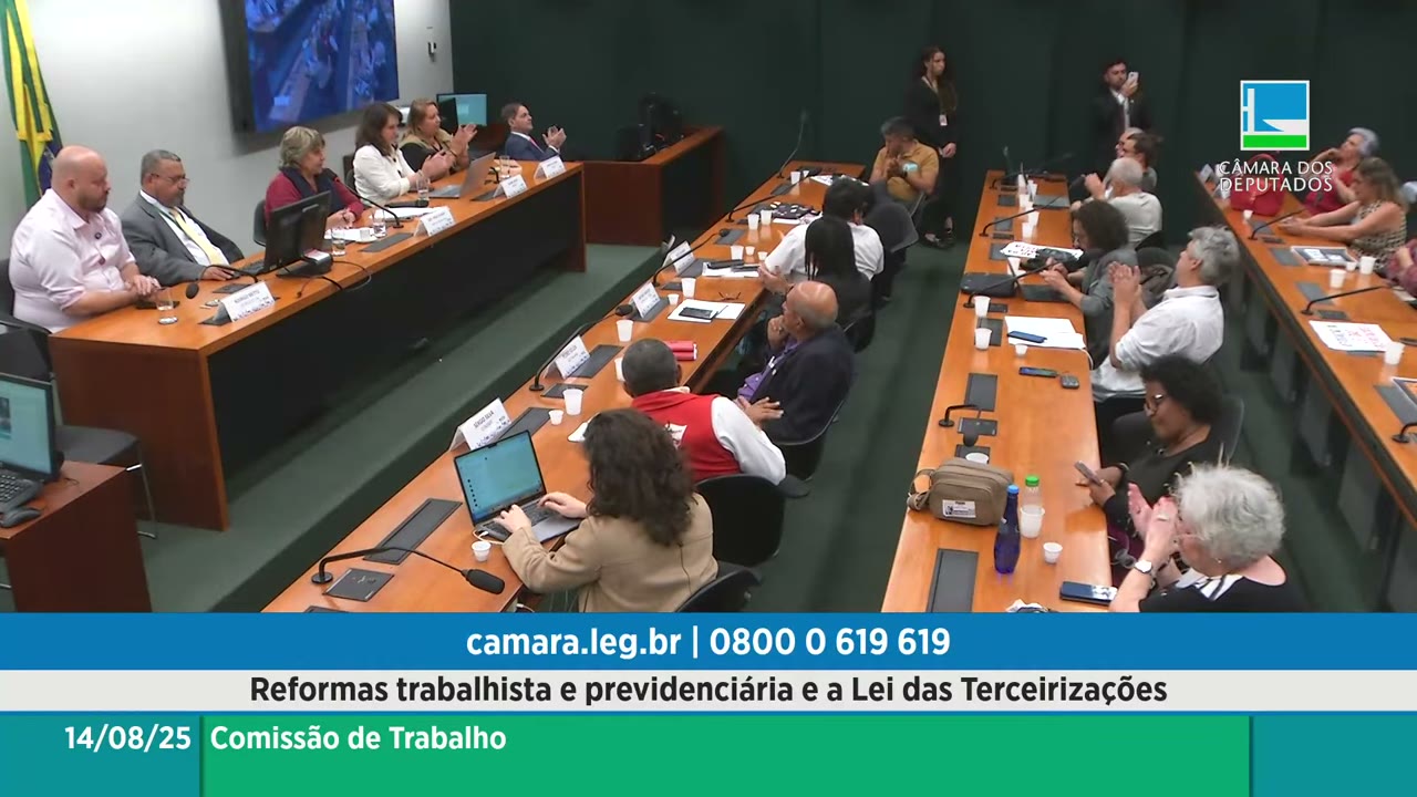 Vídeo do evento em 1:40:46