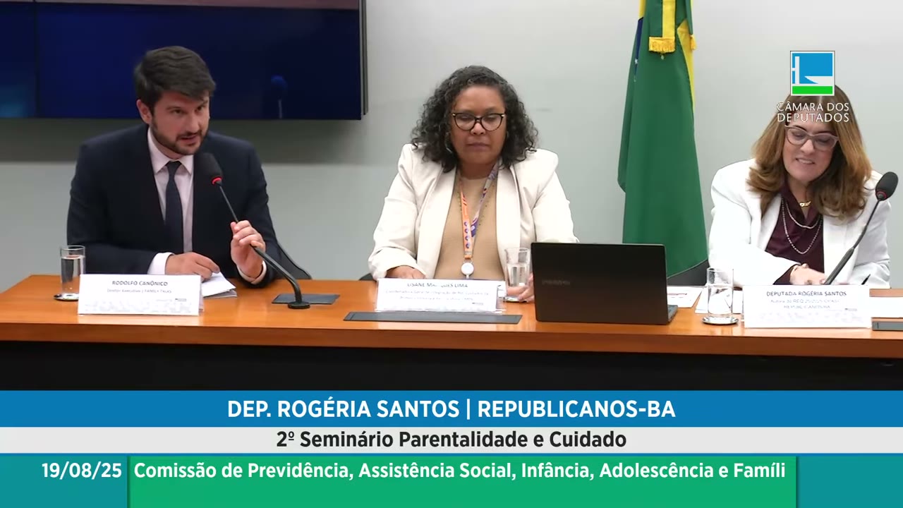 Vídeo do evento em 1:10:06