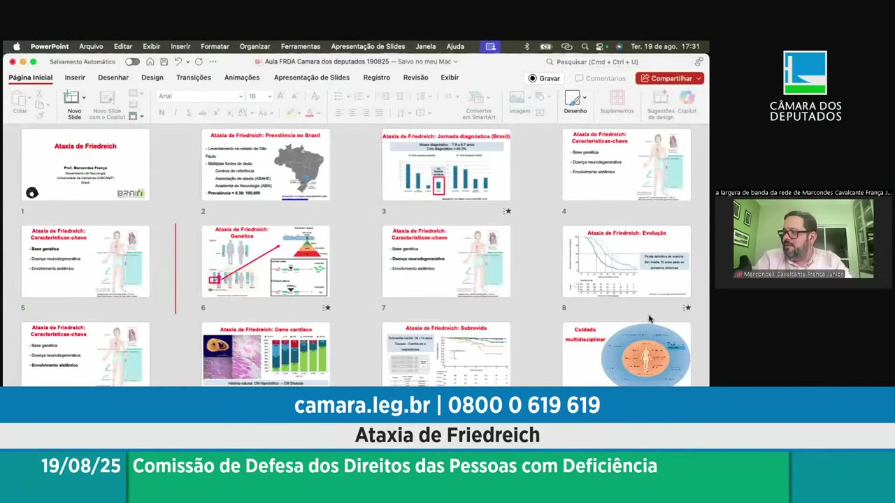 Vídeo do evento em 32:17