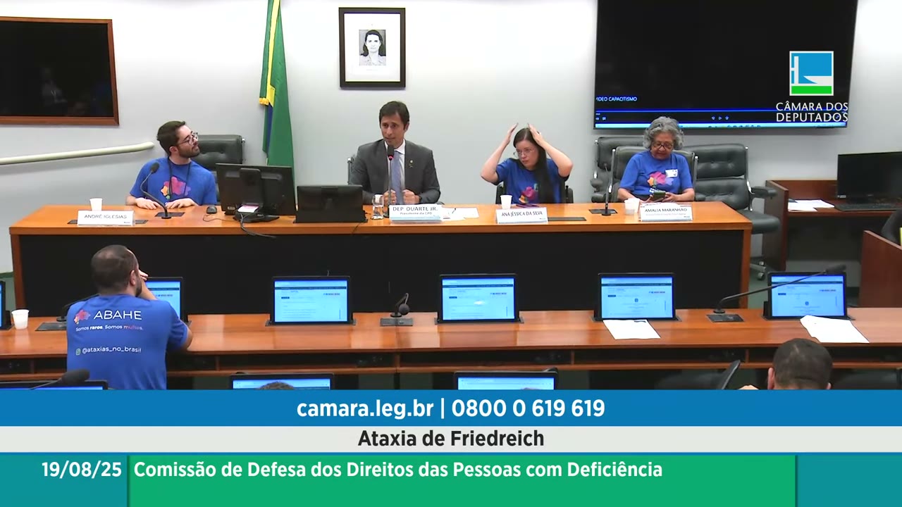 Vídeo do evento em 1:44:54
