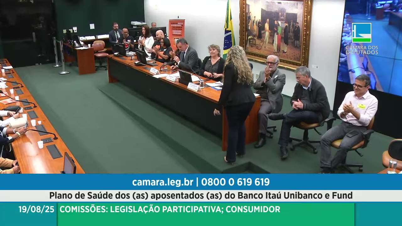 Vídeo do evento em 1:09:27