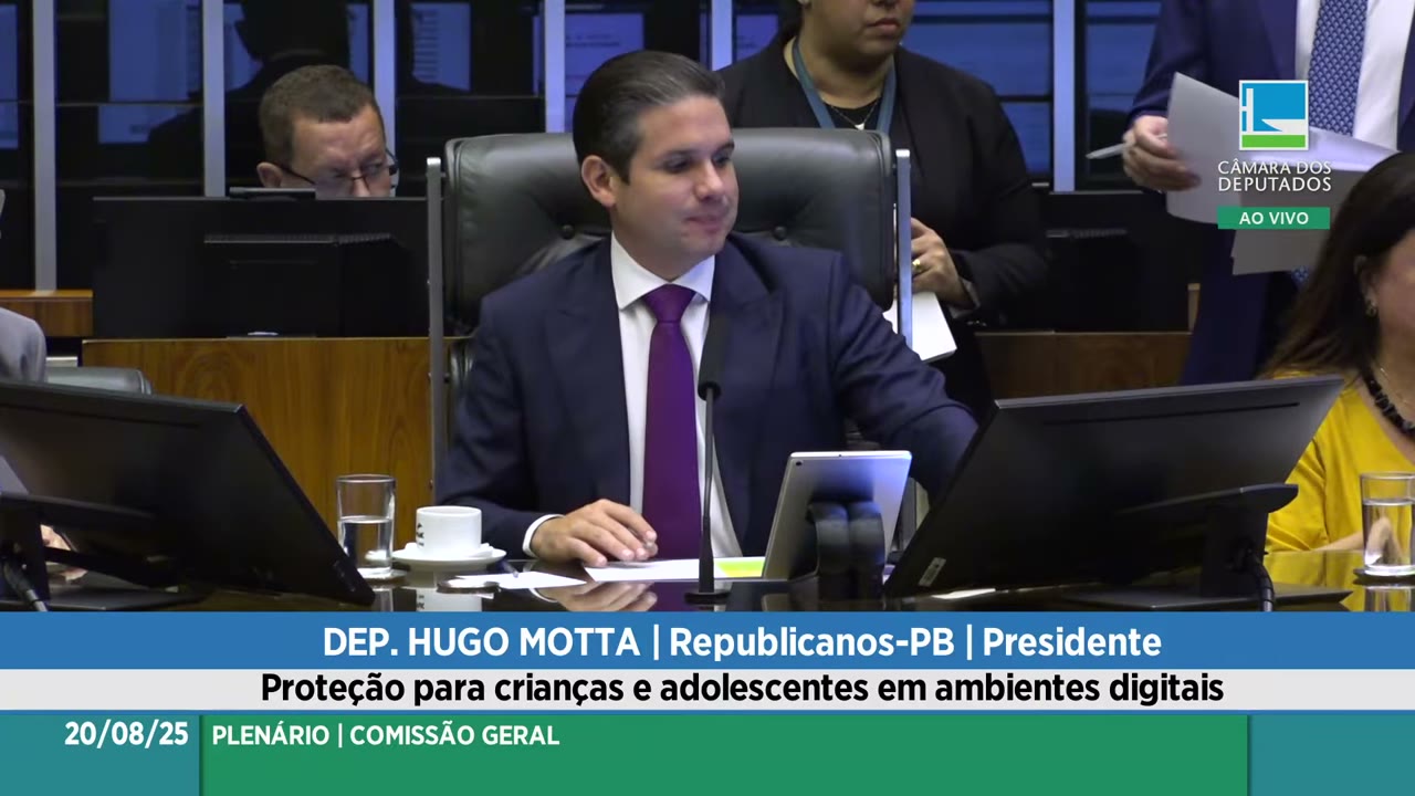 Vídeo do evento em 1:43:03
