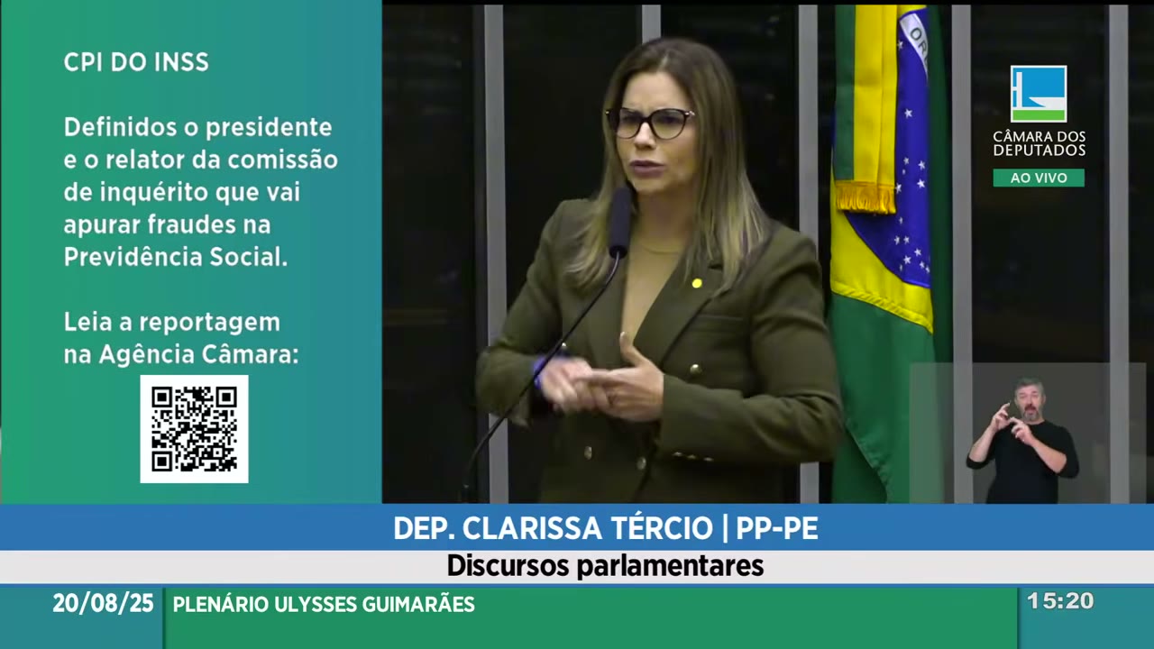 Vídeo do evento em 1:25:14