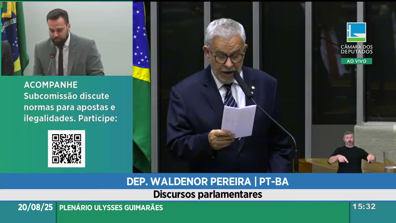 Vídeo do evento em 1:36:29