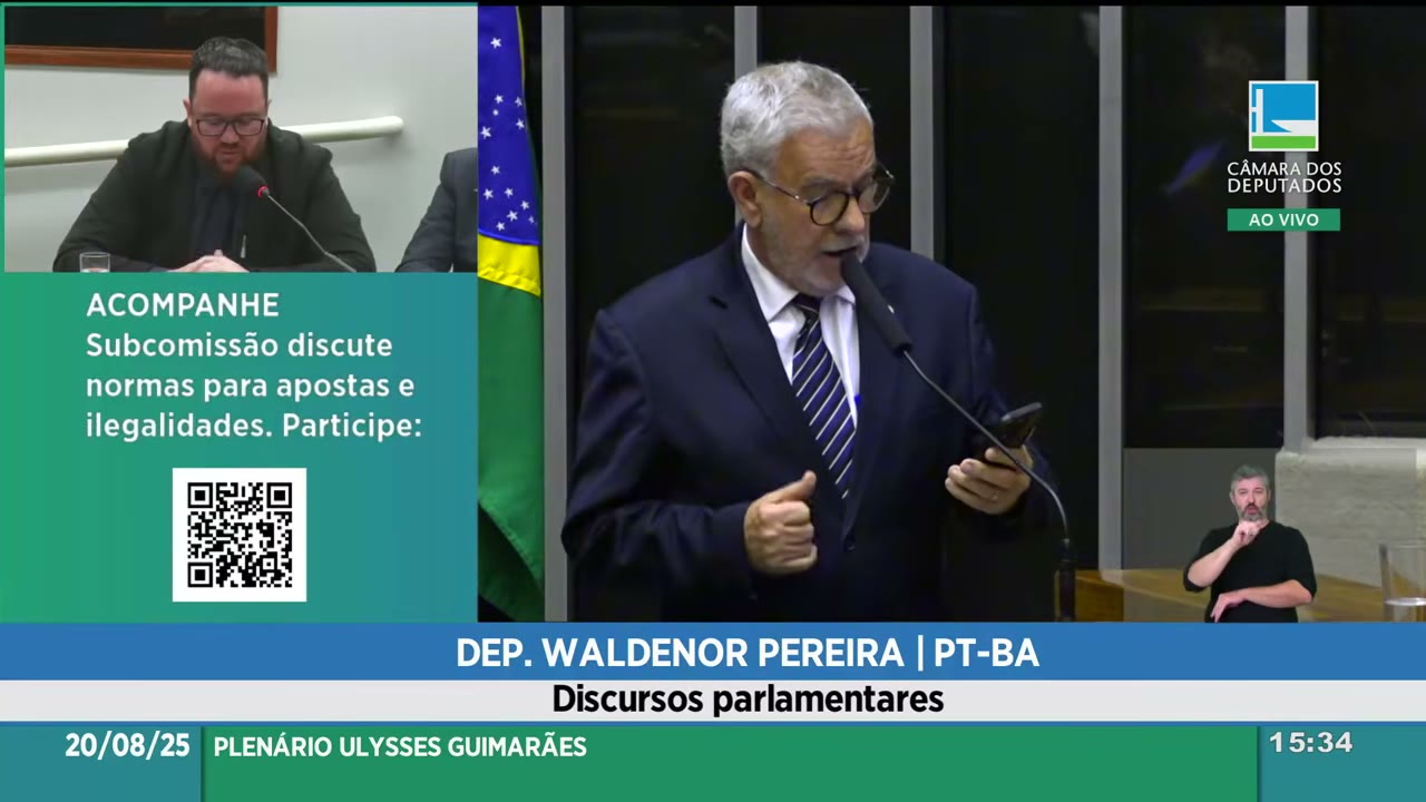 Vídeo do evento em 1:38:30