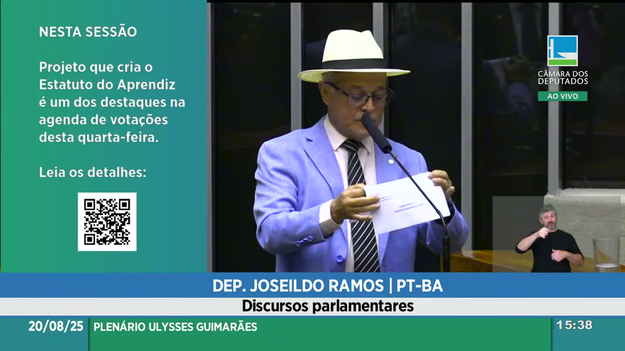 Vídeo do evento em 1:42:17
