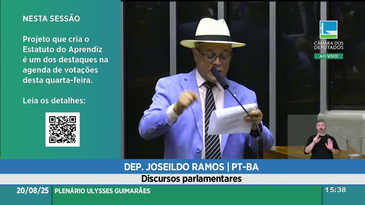 Vídeo do evento em 1:16:17