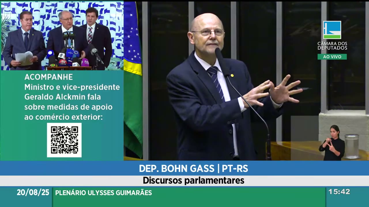 Vídeo do evento em 1:46:23