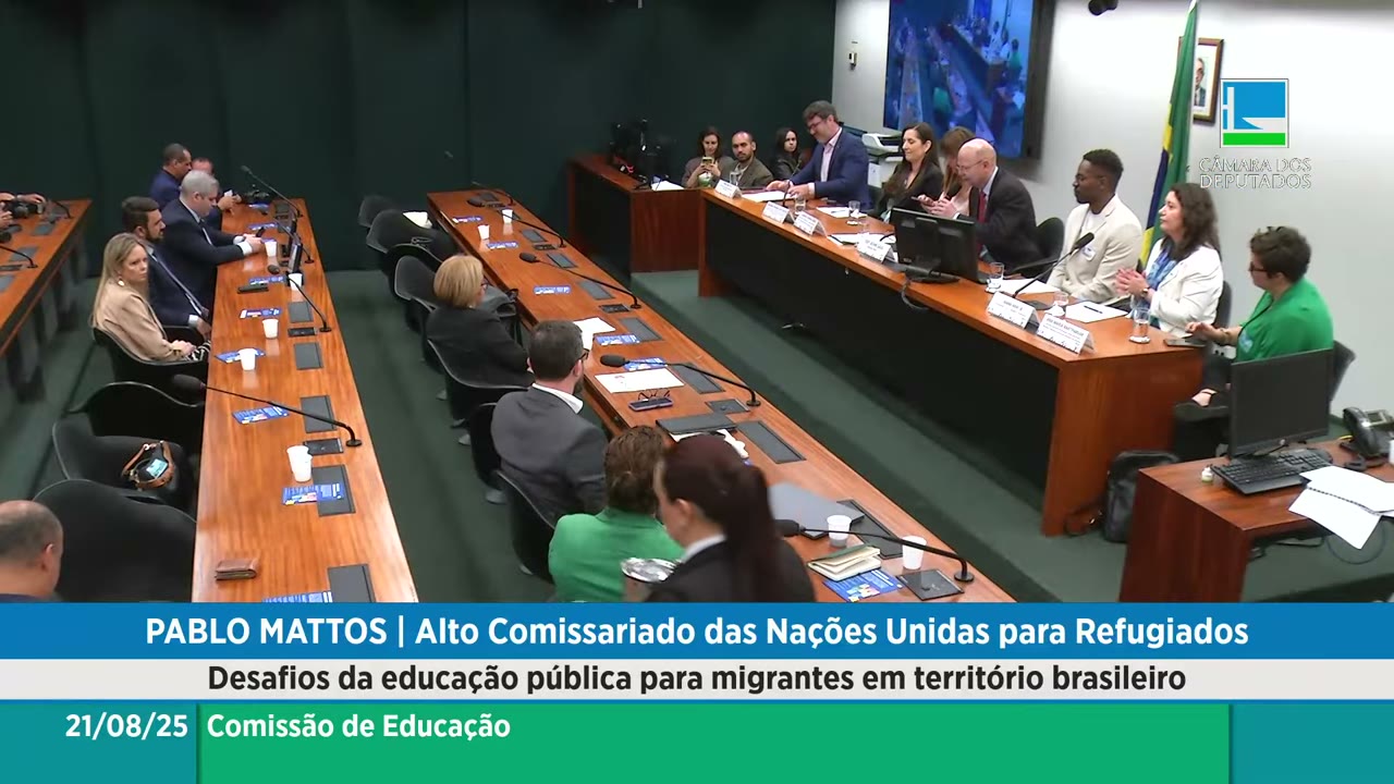 Vídeo do evento em 1:33:21