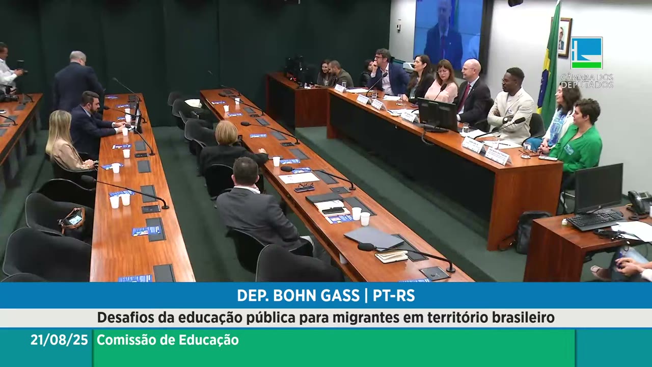 Vídeo do evento em 2:01:10