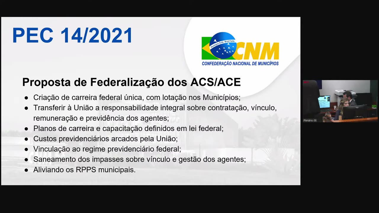 Vídeo do evento em 10:01