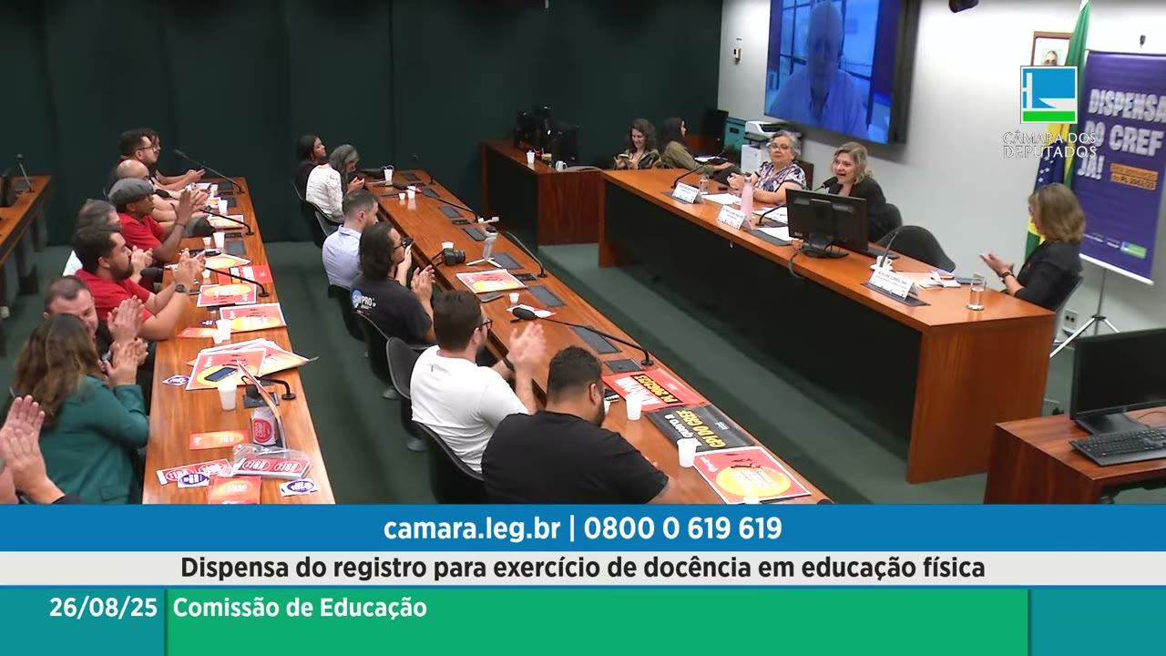Vídeo do evento em 33:44