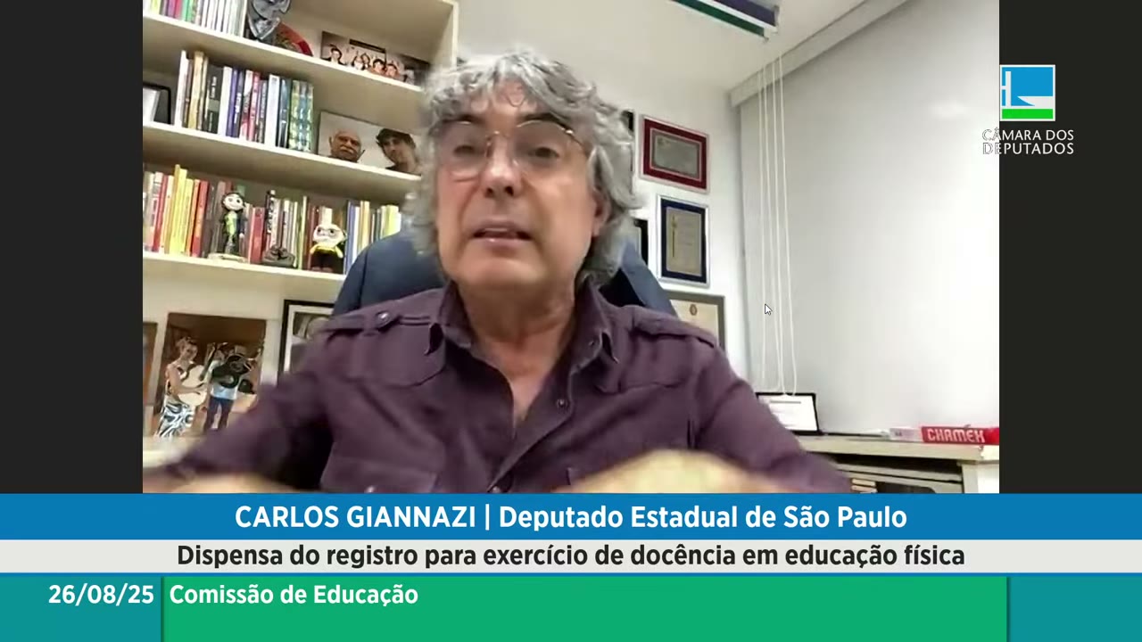Vídeo do evento em 1:10:07
