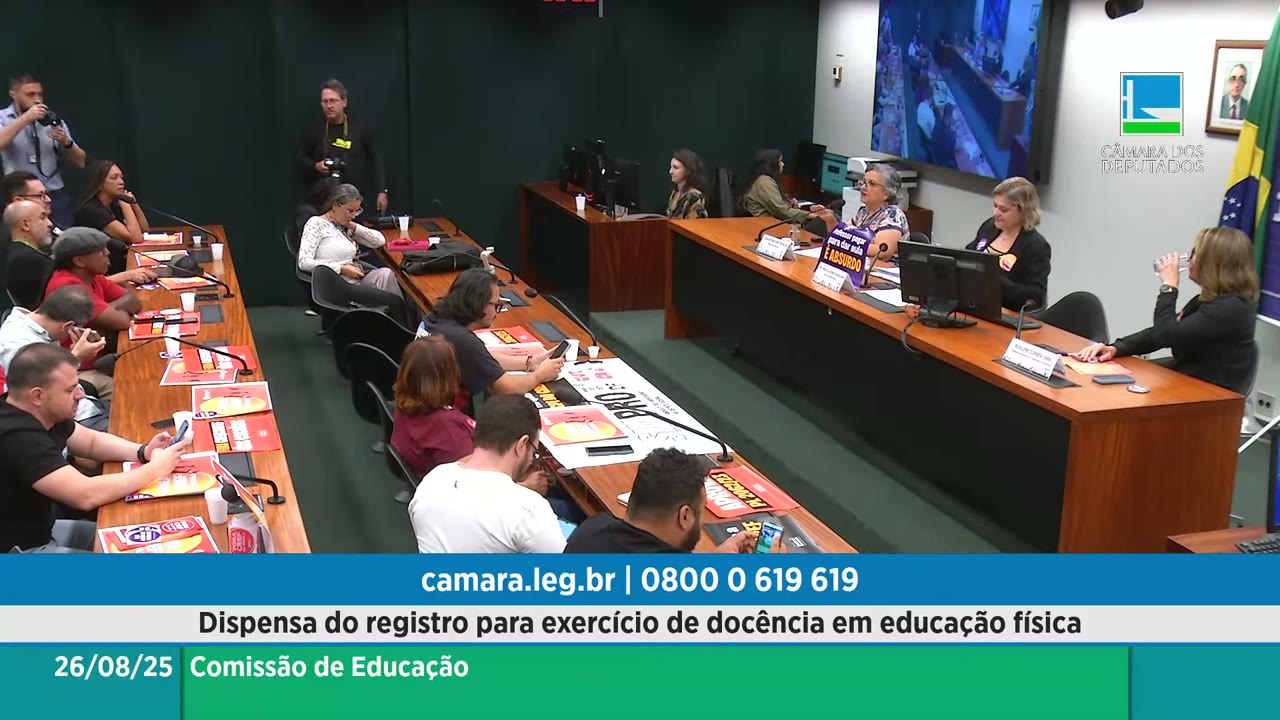 Vídeo do evento em 1:40:21