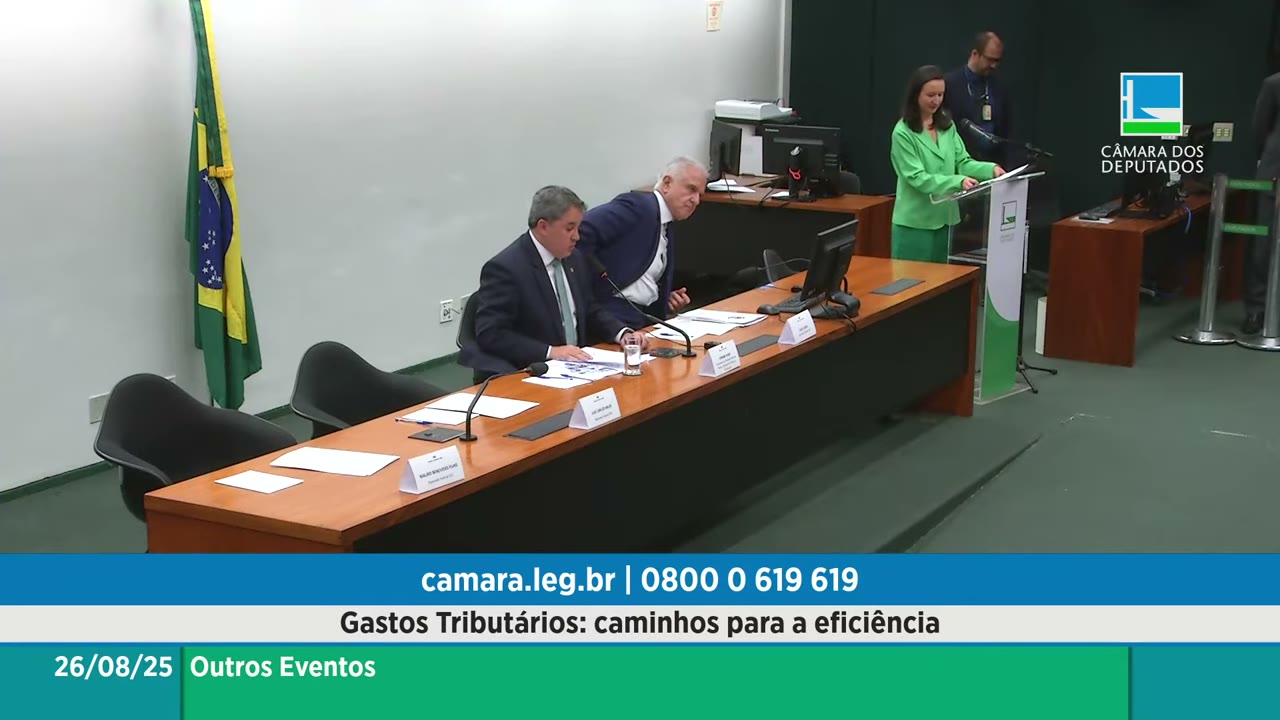 Vídeo do evento em 1:18:26