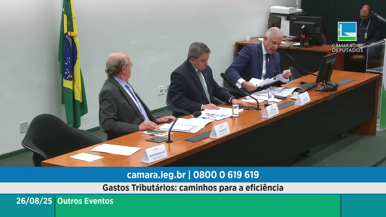 Vídeo do evento em 1:24:45