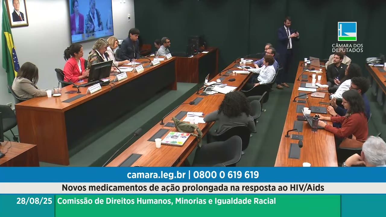 Vídeo do evento em 57:11