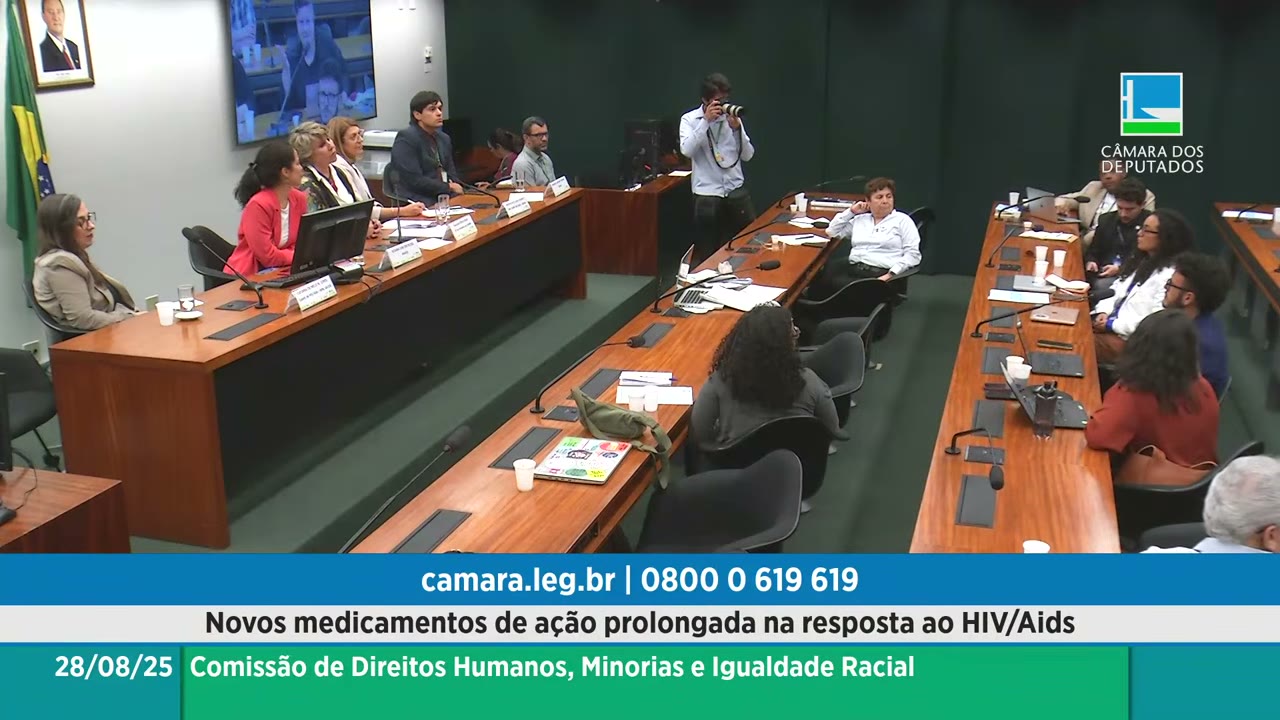 Vídeo do evento em 1:05:10